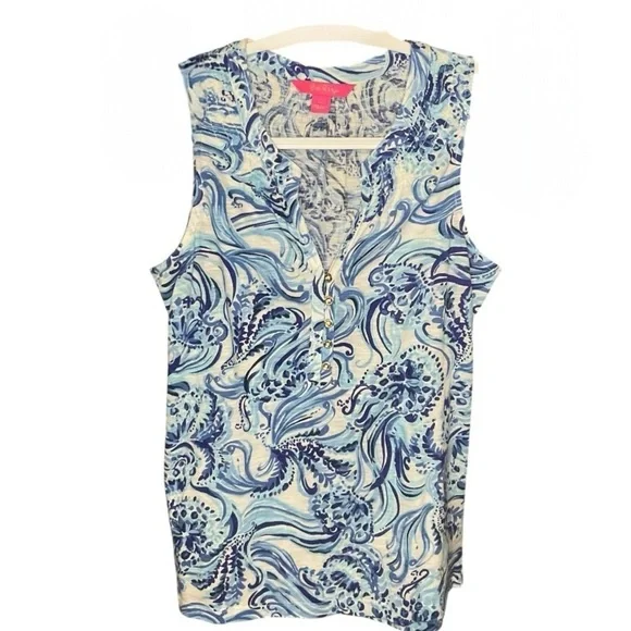 Lilly Pulitzer Essie Tank Top S - Picture 1 of 2